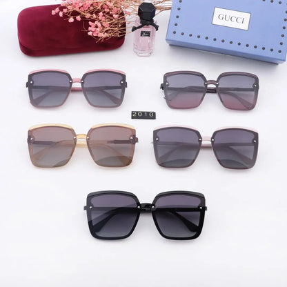 5 COLORS FASHION OUTDOOR SQUARE POLARIZED SUNGLASSES lbcase