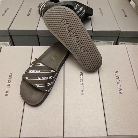 B A L E N C I A G A - Strip Slides [2 Colours Available]