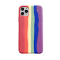 Rainbow Liquid Silicone Case lbcase
