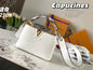 Purple python pattern handbag lbcase