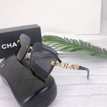 GRADIENT COLOR FEMALE OUTDOOR SUNGLASSES lbcase