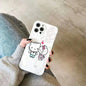 Cute kiss cat soft phone case lbcase