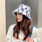 New fashion all-match fluffy warm fisherman hat lbcase