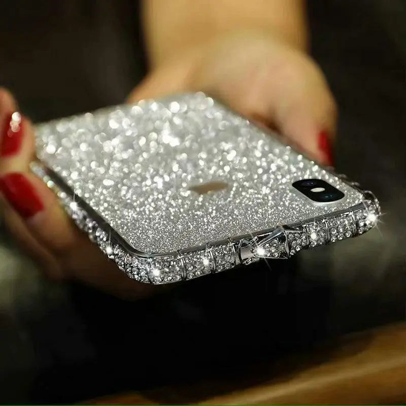 Snake head frame shiny phone case lbcase
