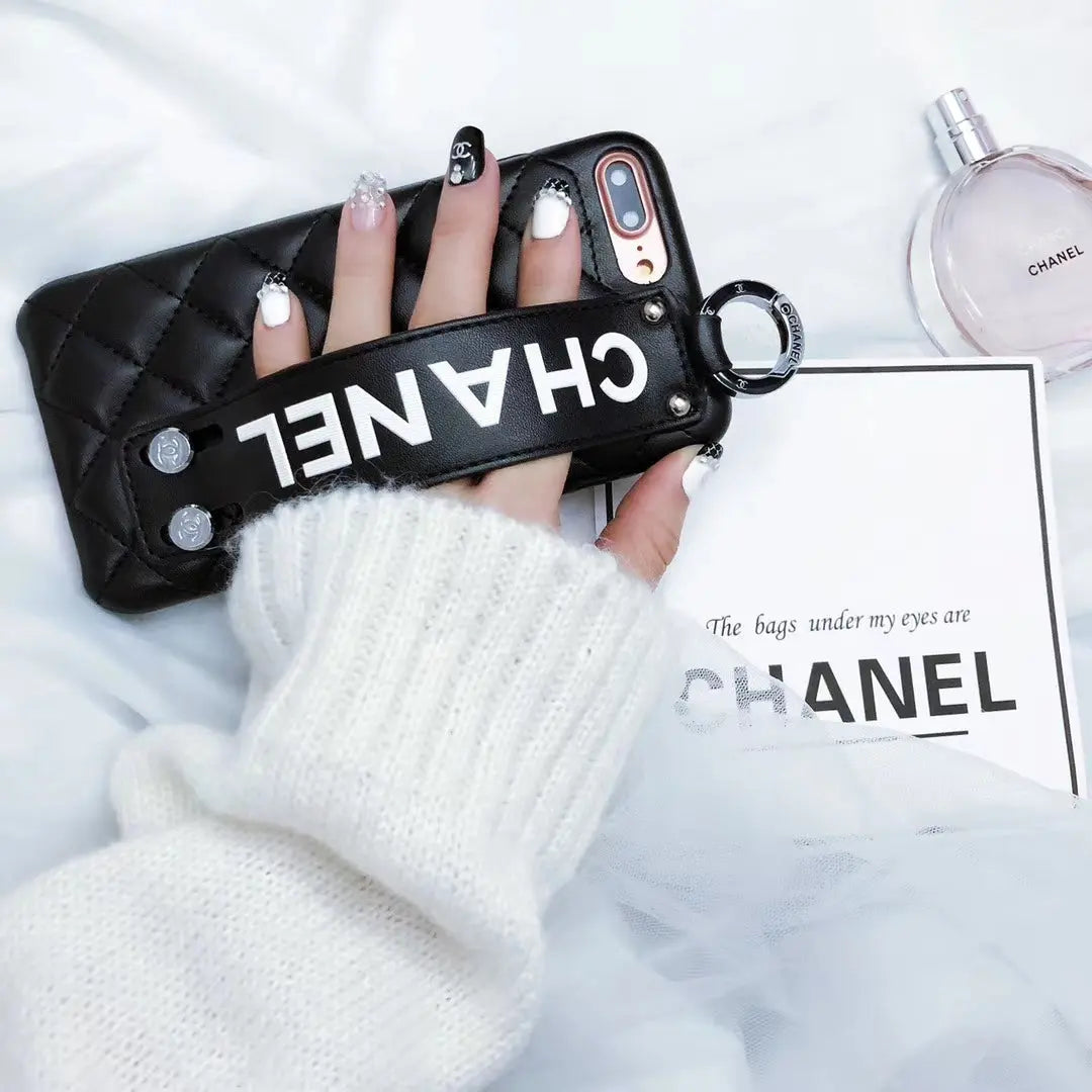 High-end leather wrist phone case lbcase