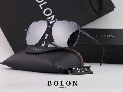5 COLORS CLASSIC DOUBLE BRIDGE POLARIZED SUNGLASSES lbcase