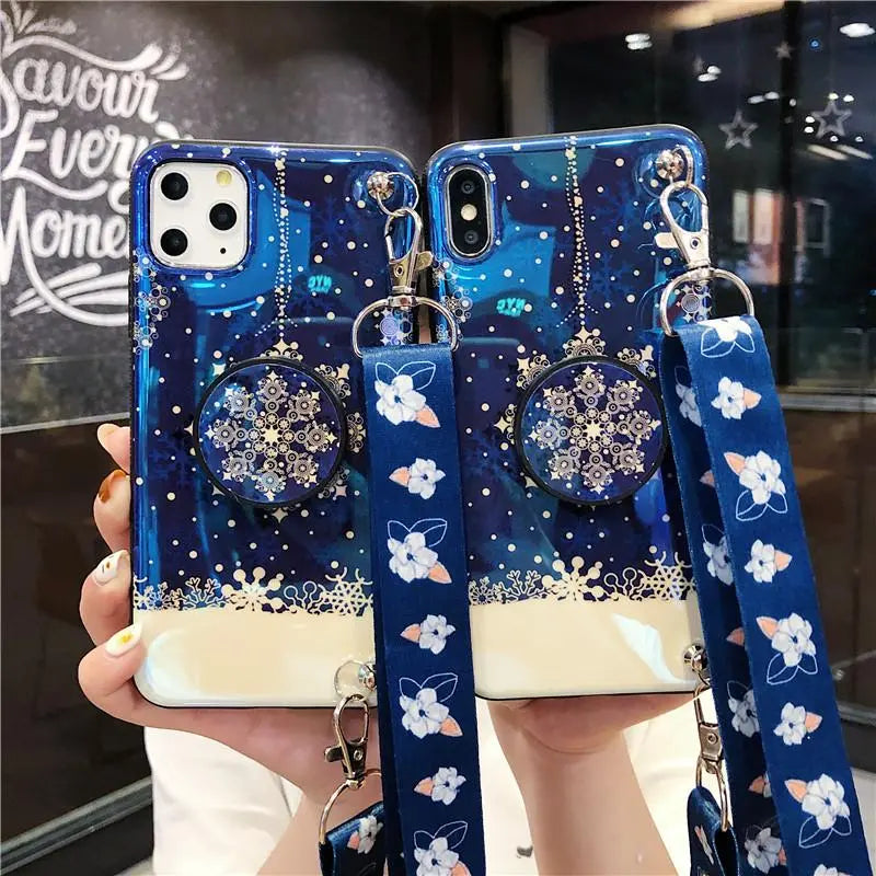 Blu-ray Snowflake Phone Case lbcase