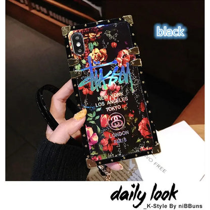 Small Cuihua Square Phone Case lbcase