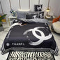 Luxury 100% cotton  four-piece Bedding Set lbcase