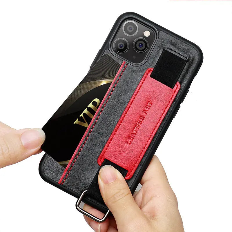 Wristband Leather Phone Case lbcase