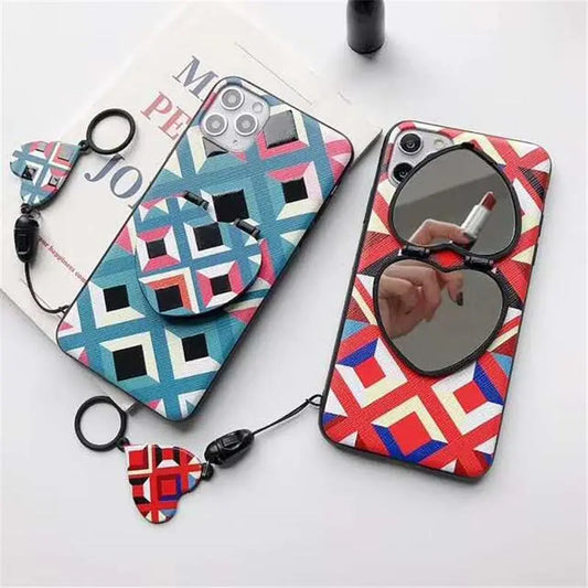 Tide Brand Upscale Mirror Bracket Phone Case lbcase