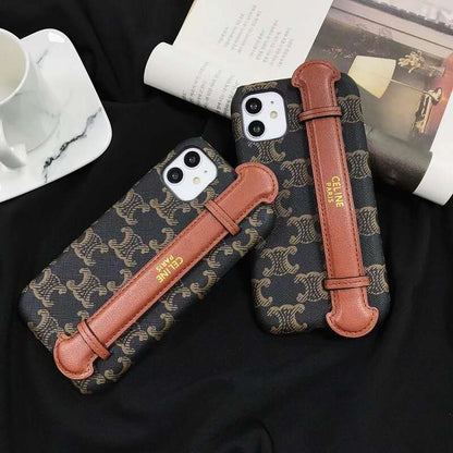 Fashion Genuine Leather Wristband Phone Case lbcase