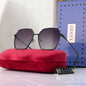 5 COLORS SQUARE FRAME SUNGLASSES lbcase
