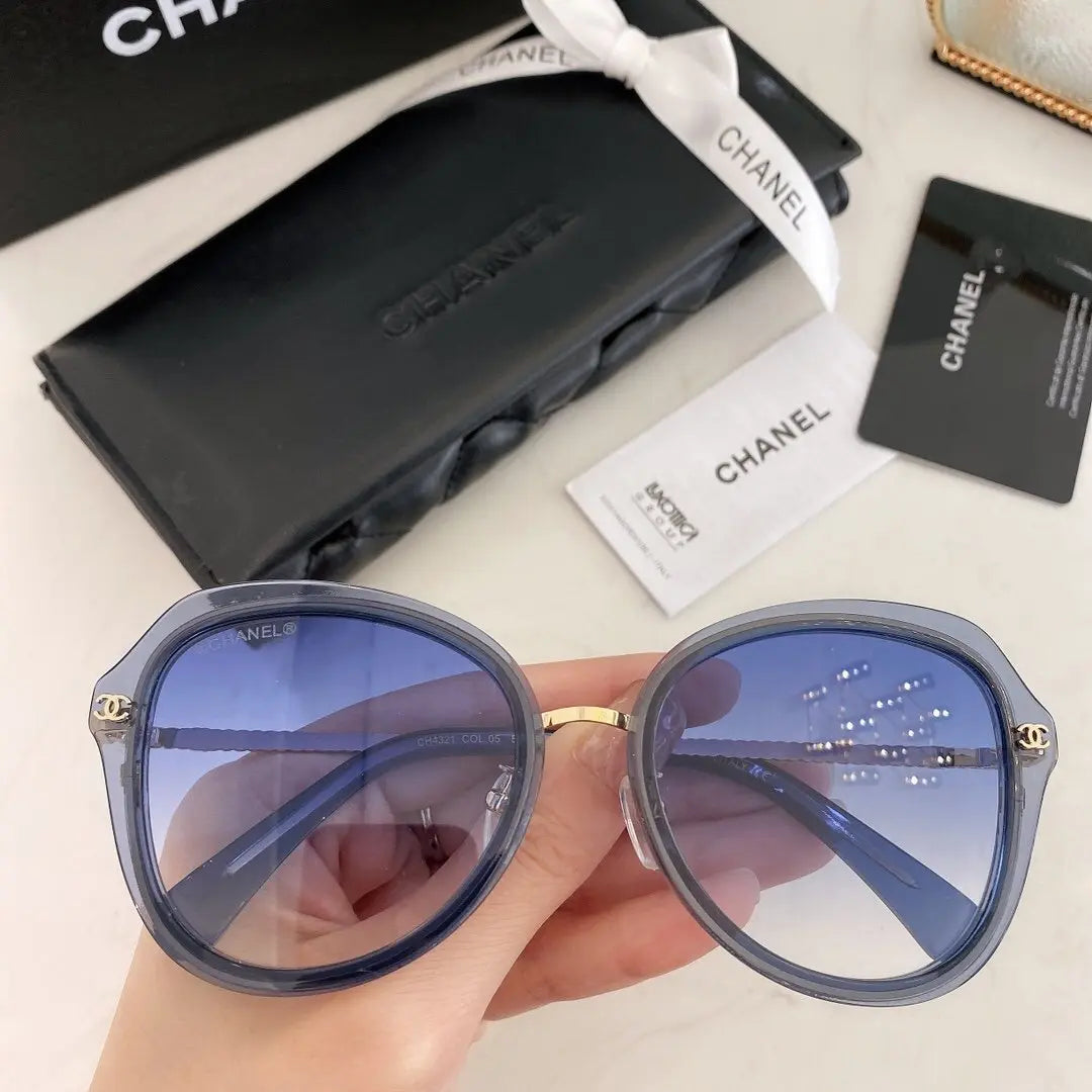 5 COLORS RETRO GRADIENTS SUNGLASSES lbcase