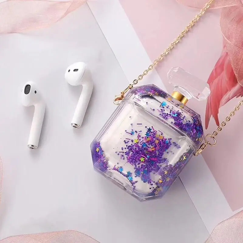 Quicksand perfume bottle headset cover lbcase