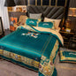 Luxury Coral fleece milk fleece four-piece bedding lbcase