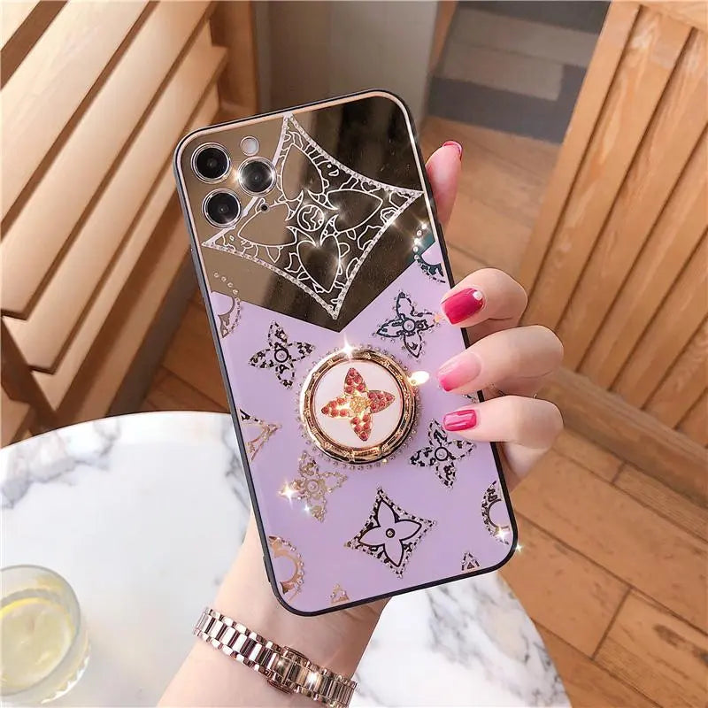 Rhinestones Ring Case lbcase