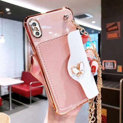 Rhinestone Butterfly Phone Case lbcase