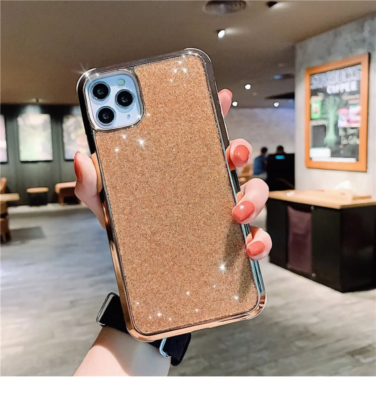 Luxury shiny phone case lbcase