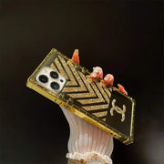 Full Diamond square phone case for iPhone