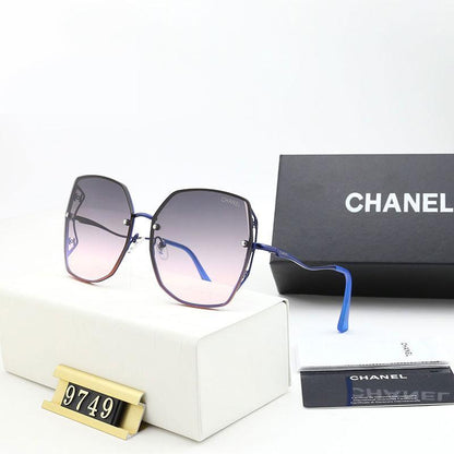 GRADIENT COLOR WOMEN SUNGLASSES lbcase