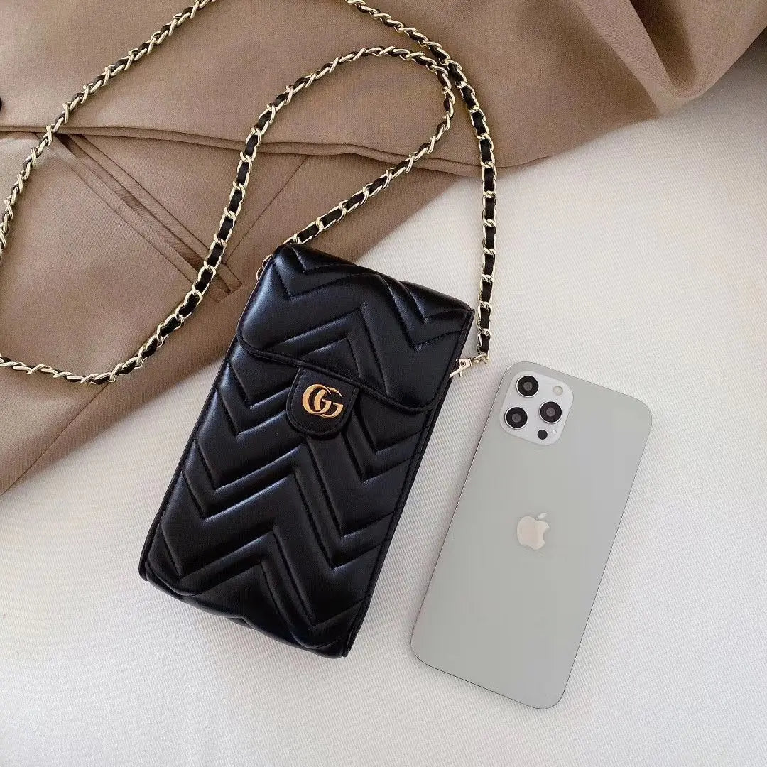LUXURIOUS SHOULDER BAG CORTEX PURSE PHONE CASE lbcase