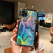 Snakeskin Square Phone Case