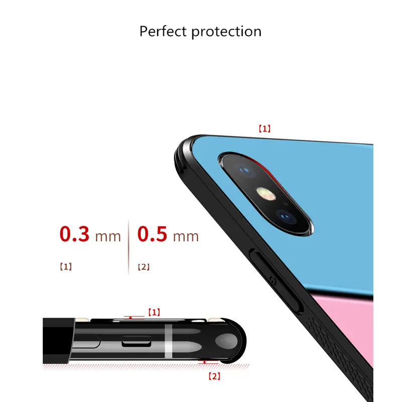 Rainbow Glass Phone Case lbcase