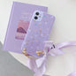 Love heart Bow Gold leaf Phone Case lbcase