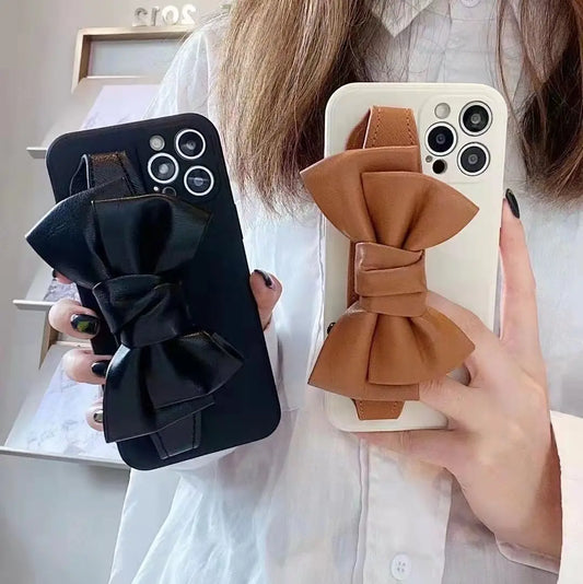 Bowknot  wrist phone case For iphone lbcase
