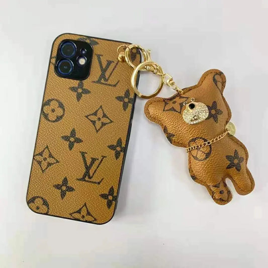 Cute bear hanging phone case lbcase