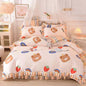 Fashion princess style Skin-friendly cotton four-piece Bed skirt lbcase