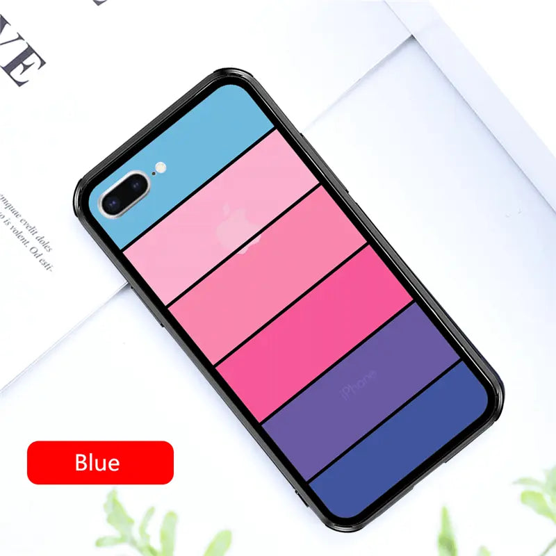 Rainbow Glass Phone Case lbcase