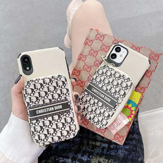Luxurious Zipper Wallet Back Cover lbcase