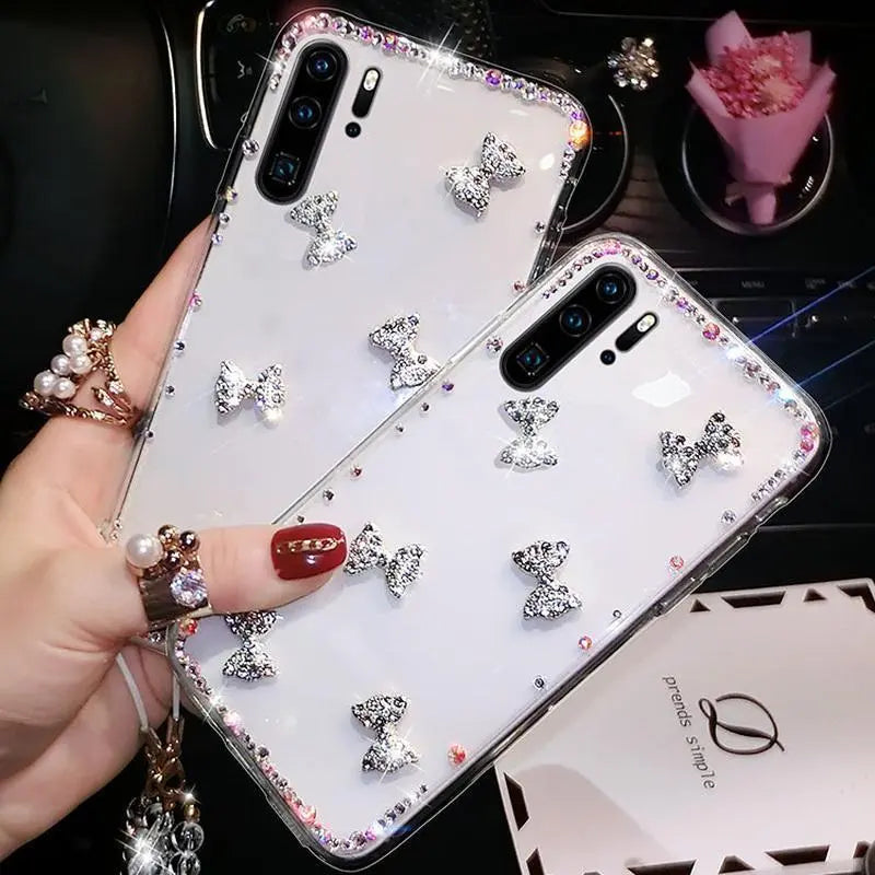 Rhinestone Bow Case lbcase
