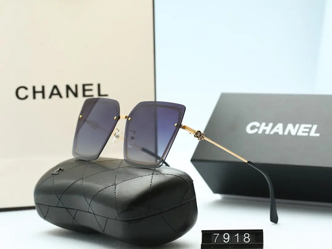 5 COLORS WOMEN FASHION POLYGON SUNGLASSES lbcase