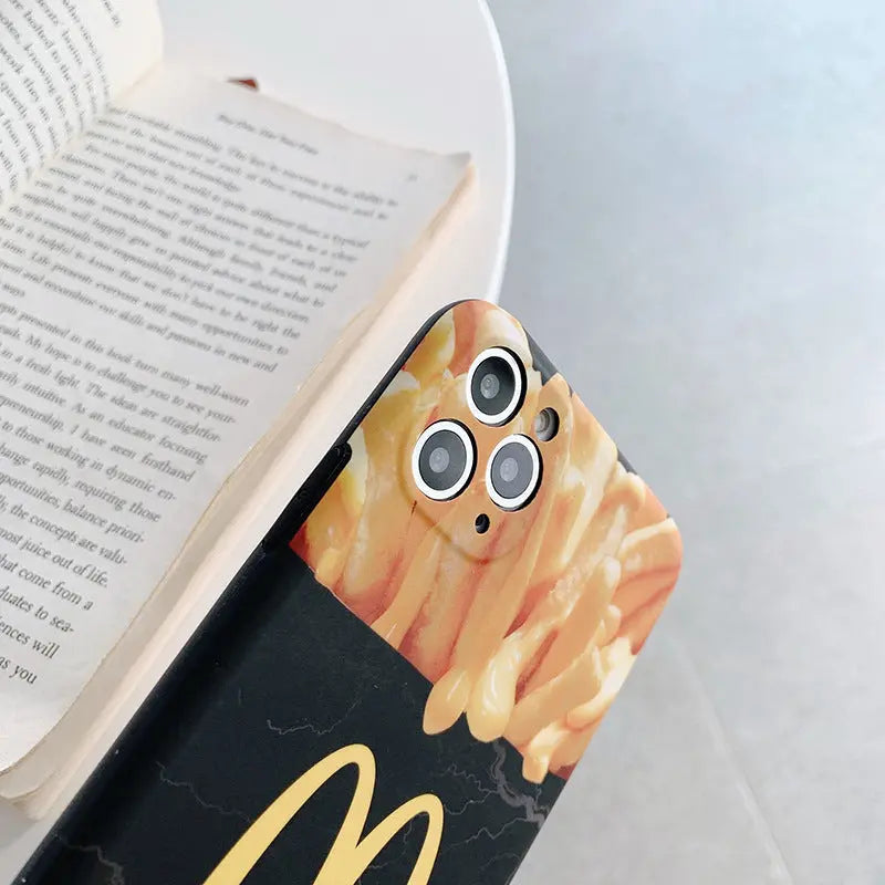 French Fries Print Shockproof Case lbcase