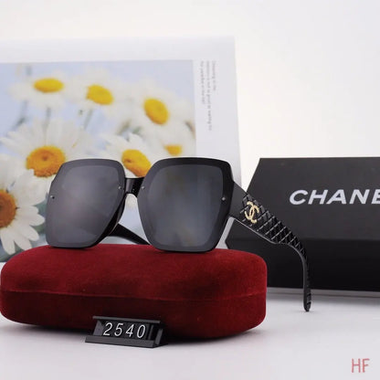 5 COLORS OUTDOOR BEACH POLARIZED SUNGLASSES for FEMALE lbcase