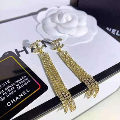 18k Diamond Earrings lbcase