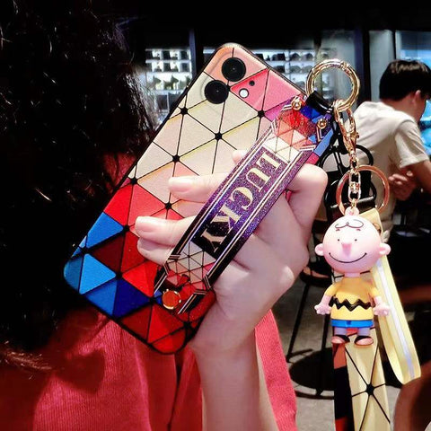 Fashion Wristband Lanyard Case