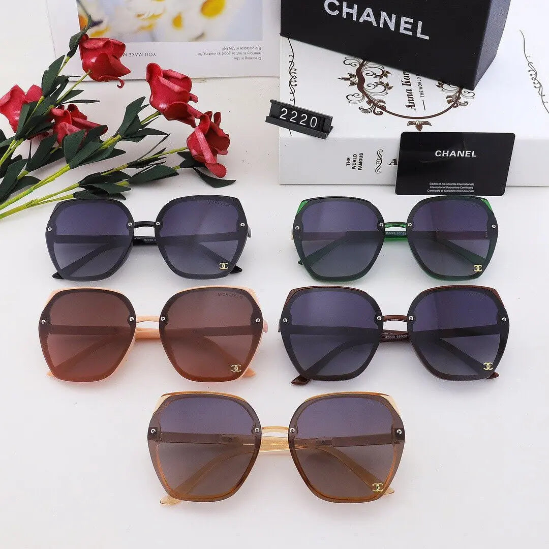 5 COLORS LETTER SUNGLASSES lbcase