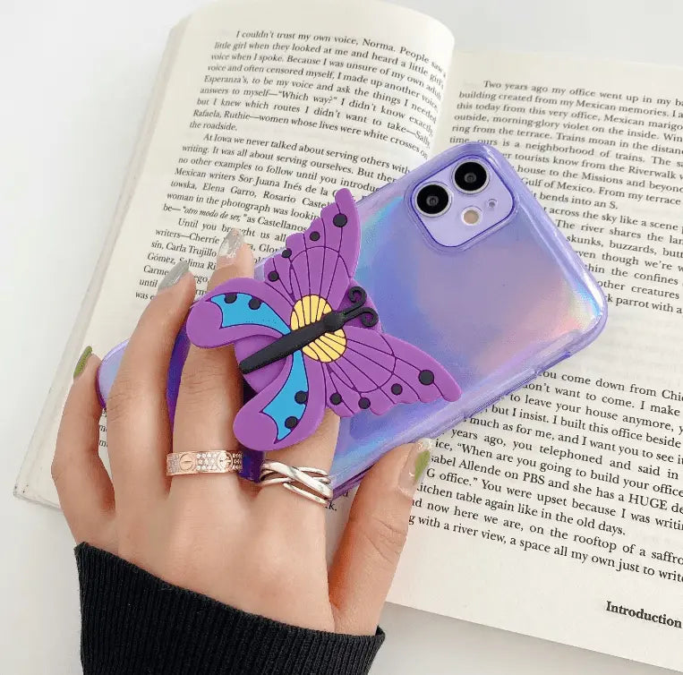 Butterfly Bracket Ultra-thin Phone Case lbcase