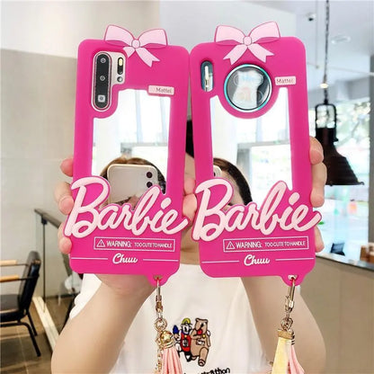 Cartoon makeup mirror phone case lbcase