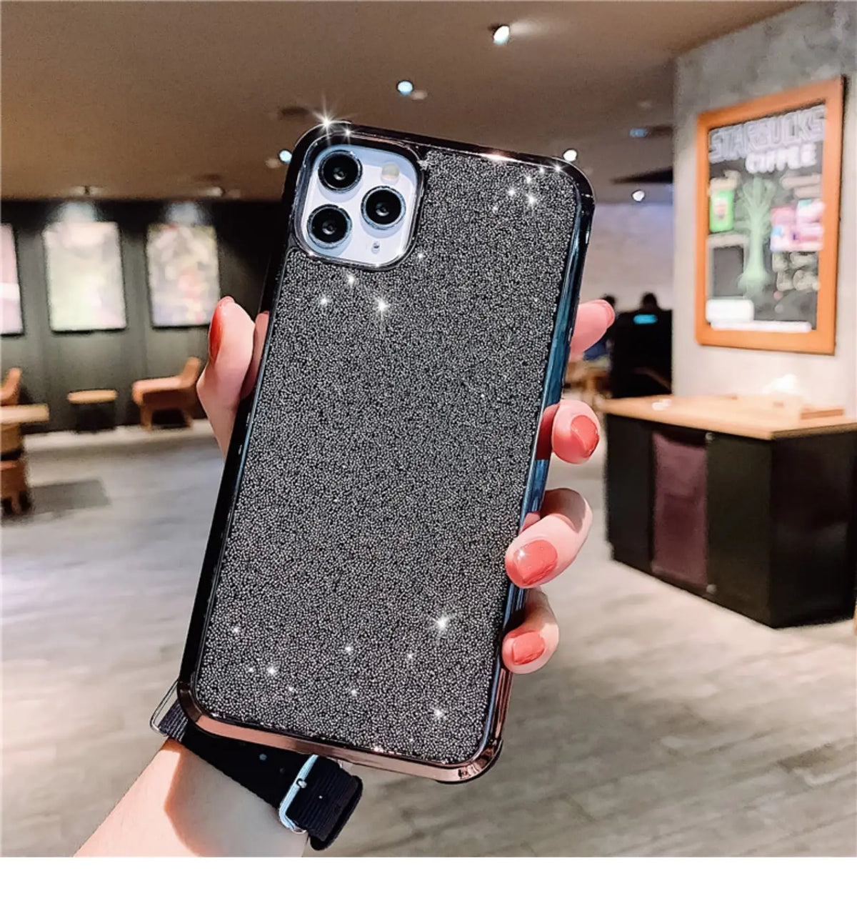 Luxury shiny phone case lbcase