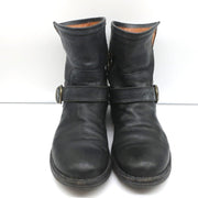 Fiorentini + Baker Eli Eternity Biker Boots Black Leather Size 36 Ankle Boots