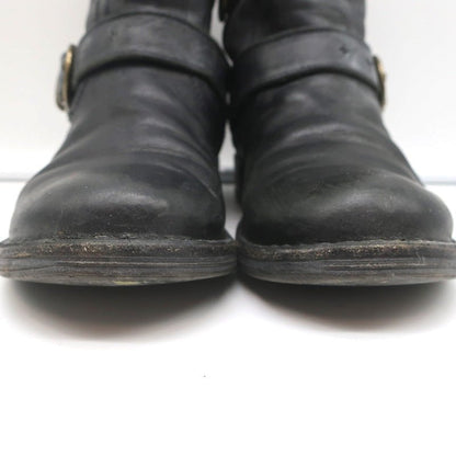 Fiorentini + Baker Eli Eternity Biker Boots Black Leather Size 36 Ankle Boots