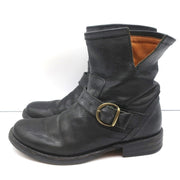 Fiorentini + Baker Eli Eternity Biker Boots Black Leather Size 36 Ankle Boots