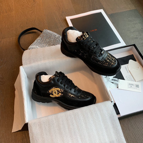 Chanel Sneakers (Black)