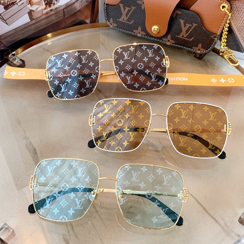 L V - Print Sunglasses