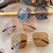 L V - Print Sunglasses